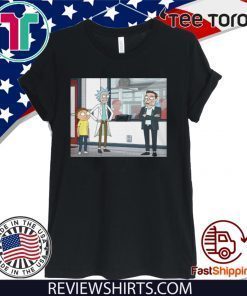 Let's Talk Over Here Shirt - Rick and Morty And Elon Musk T-Shirt