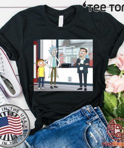 Offcial Let’s Talk Over Here Rick and Morty Elon Musk Tee Shirt