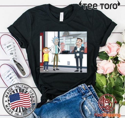 Offcial Let’s Talk Over Here Rick and Morty Elon Musk Tee Shirt