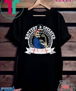 Living With Pacemake battery operayted funny skeleton Shirt
