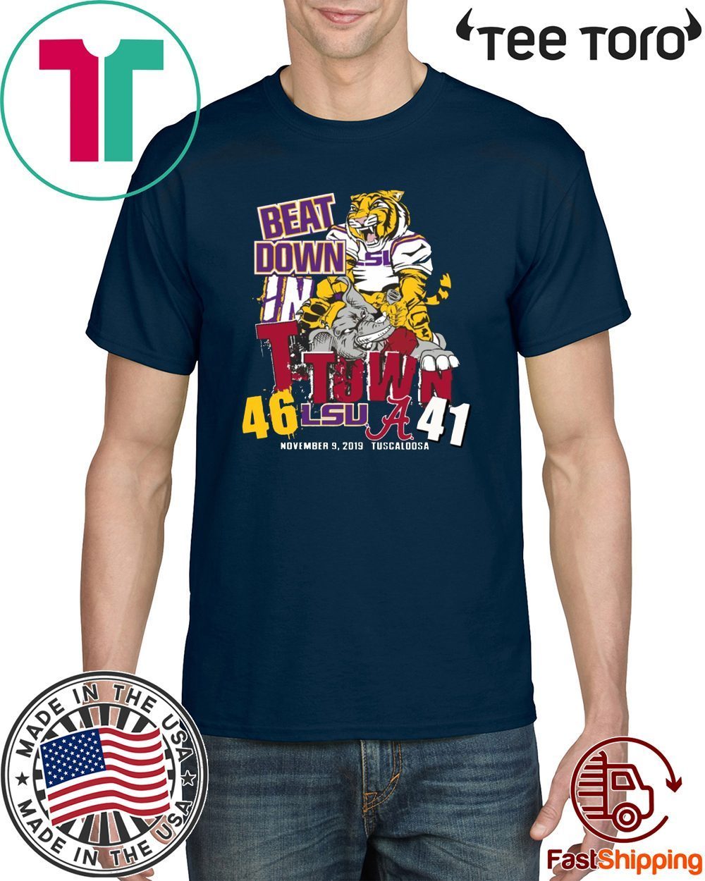 lsu alabama shirt