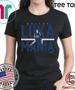 Luka Doncic Luka Mania T-Shirt NBPA Officially Licensed