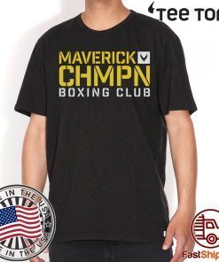 MAVERICK CHAMPION BOXING CLUB SHIRT - OFFCIAL TEE