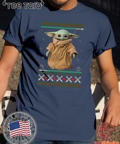 BABY YODA STAR WAR MANDALORIAN CHRISTMAS TSHIRT