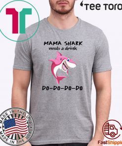 Mama Shark needs a drink Classic T-Shirt