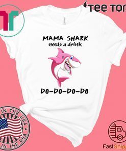 Mama Shark needs a drink Classic T-Shirt