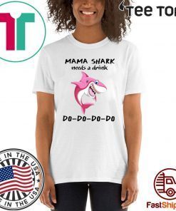 Mama Shark needs a drink Classic T-Shirt