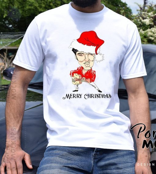 Merry Christmas Elvis Presley T-Shirt