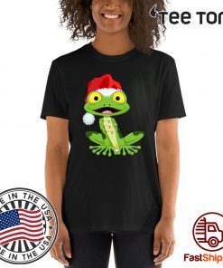 Merry and bright Frog Merry And Bright Xmas T-Shirt