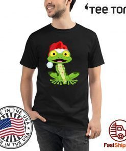 Merry and bright Frog Merry And Bright Xmas T-Shirt