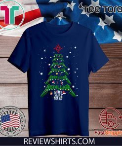 Metallica Merry Xmas for all Christmas Tree 2020 T-Shirt