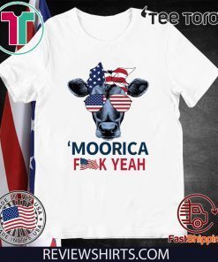 Moorica Fuck Yeah Funny Cow Offcial T-Shirt