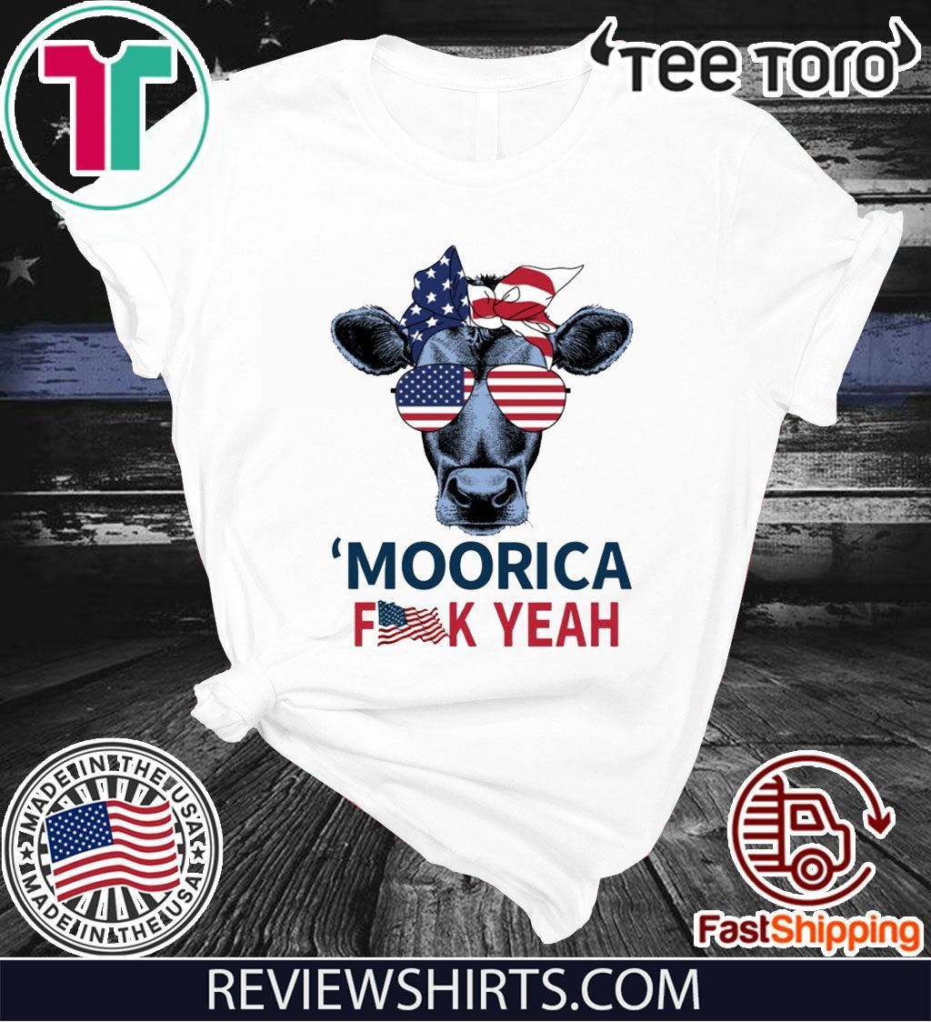 Moorica Fuck Yeah Funny Cow Offcial T Shirt Shirtelephant Office