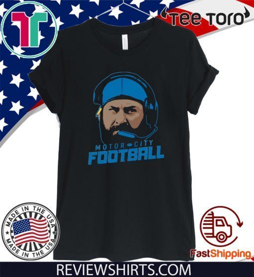 Offcial Motor City Football Jersey T-Shirt