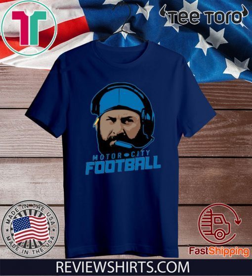 Offcial Motor City Football Jersey T-Shirt