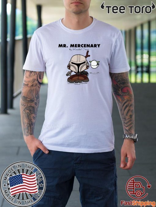 Mr Mercenary Mandalorian T-Shirt