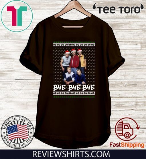 NSYNC Bye bye bye ugly Christmas T Shirt