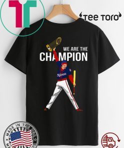 Nationals Freddie Mercury we are the champions 2020 T-Shirt