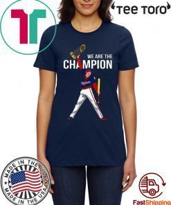 Nationals Freddie Mercury we are the champions 2020 T-Shirt