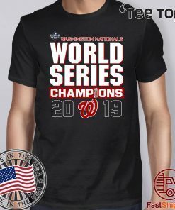 Nationals World Series 2019 Champs Unisex T-Shirt