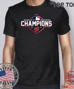 Offcial Nationals World Series Champions 2019 Shirt