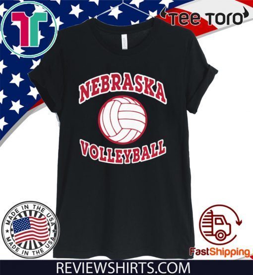 Nebraska Cornhuskers volleyball Offcial T-Shirt