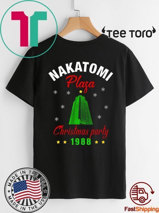 Offcial New Nakatomi Plaza Christmas Party 1988 T-Shirt