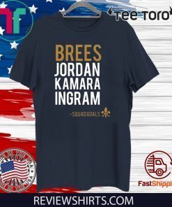 New Orleans Saints Shirt Brees Jordan Kamara Ingram T-Shirt