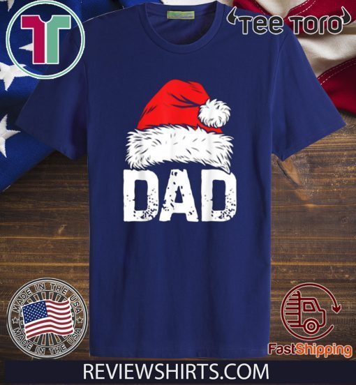 Nice Dad Christmas Santa Family Matching Pajamas Papa T-Shirt