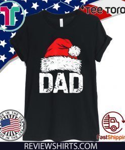 Nice Dad Christmas Santa Family Matching Pajamas Papa T-Shirt