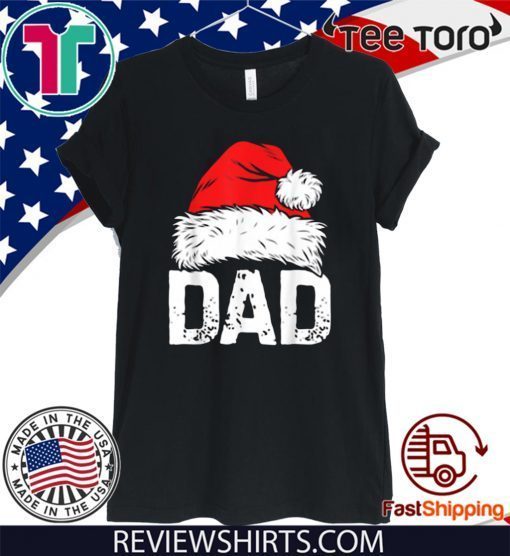 Nice Dad Christmas Santa Family Matching Pajamas Papa T-Shirt