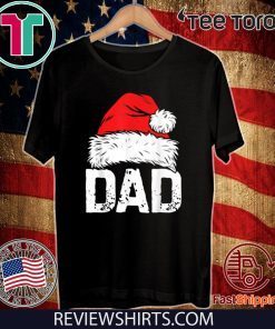 Nice Dad Christmas Santa Family Matching Pajamas Papa T-Shirt