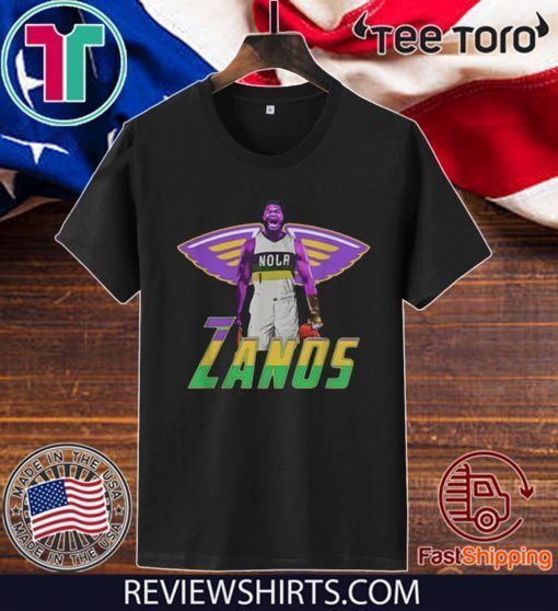 Nice Zanos Nola New Orleans Pelicans Shirt - Offcial Tee