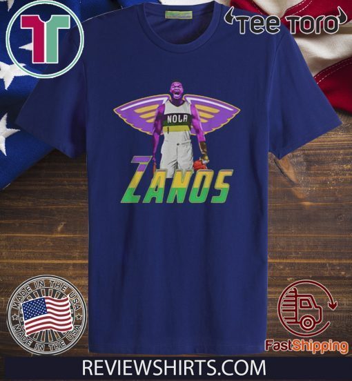 Nice Zanos Nola New Orleans Pelicans Shirt - Offcial Tee