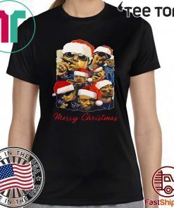 Notorious Big Snoop Dogg Ice Cube Eminem Tupac Santa Christmas Shirt - Classic Tee