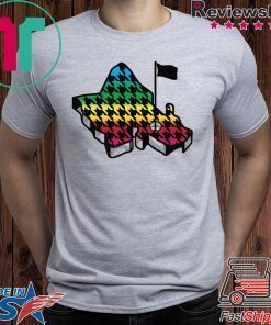 Oahu golf apparel OGA SHAVE ICE HOUNDSTOOTH Custom T-shirt