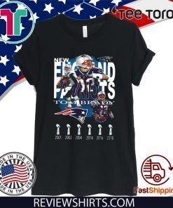 New England Patriots Tom Brady Signature shirt T-Shirt