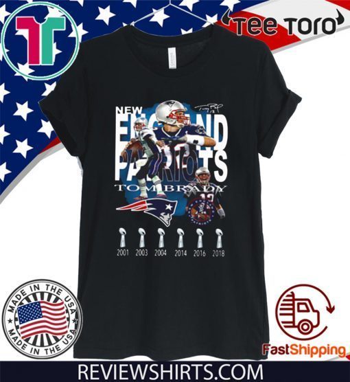 New England Patriots Tom Brady Signature shirt T-Shirt