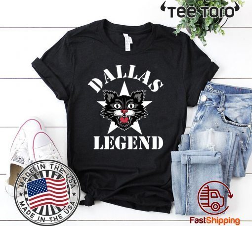 Official Black Cat Dallas Legend Football Shirt