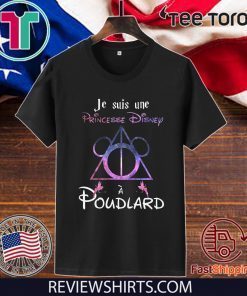 Official Je Suis Une Princesse Disney A Poudlard Shirts