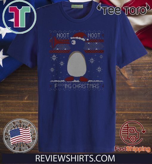 Official Pingu Noot Noot Fucking Christmas Gift T Shirt