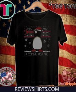 Official Pingu Noot Noot Fucking Christmas Gift T Shirt