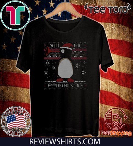 Official Pingu Noot Noot Fucking Christmas Gift T Shirt