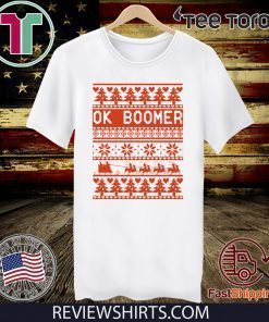 Ok Boomer Christmas t-shirts