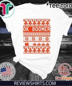 Ok Boomer Christmas t-shirts