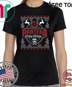 Pantera Fucking Holidays Christmas Shirt - Offcial Tee