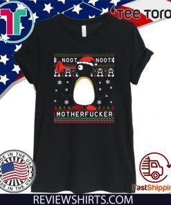 Pingu Noot Noot Motherfucker Christmas Shirt - Offcial Tee