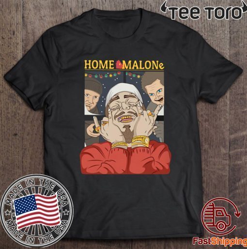 Post Malone Christmas Home Malone 2020 T-Shirt