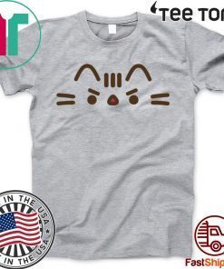 Pusheen The Cat Face For T-Shirt