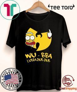 Rick Sanchez Wu Tang Wubba Lubba Dub Dub Offcial T-Shirt